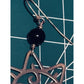 Retired RARE James Avery Sterling Celestial Sun & Moon Earrings Black Onyx 2.75”