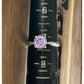 NF 925 Sterling Silver Purple CZ Ring Size 7 Solitaire Lavender Stone