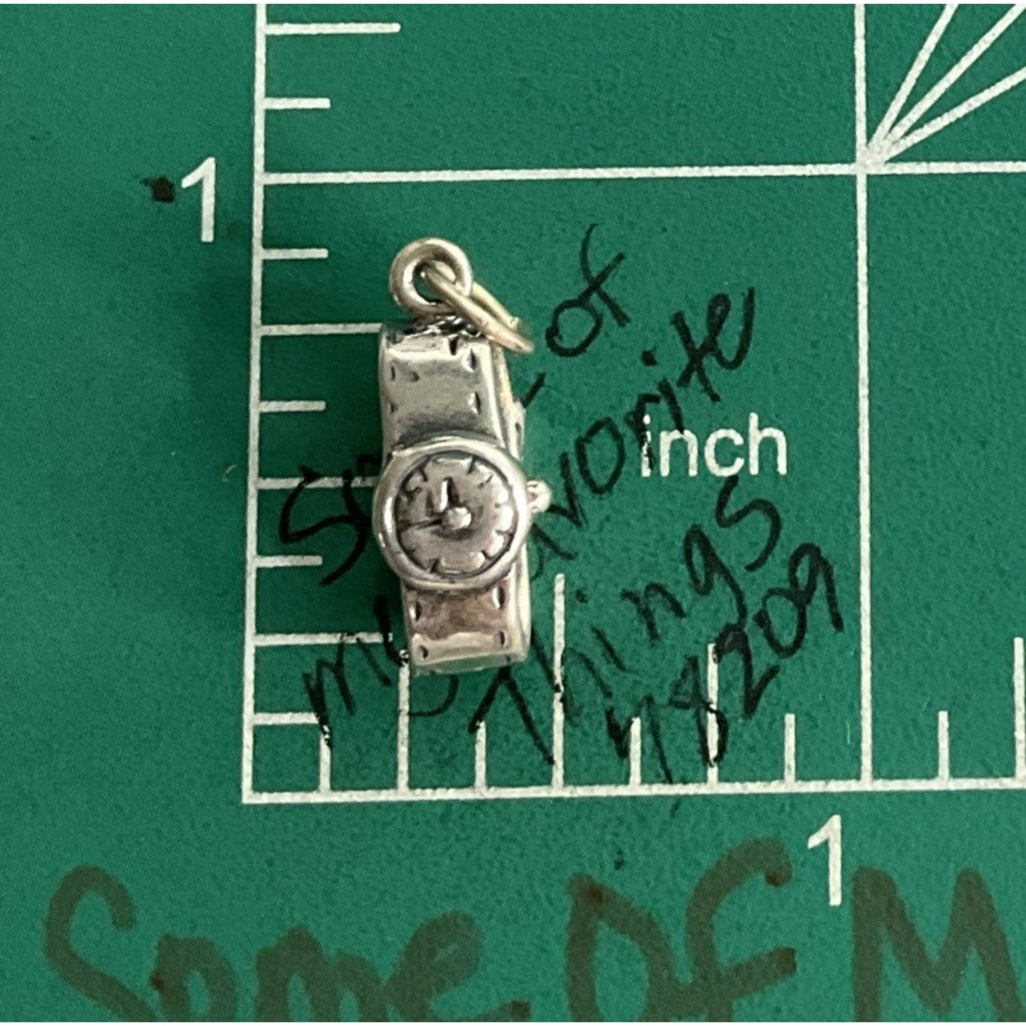 925 Sterling Silver Wrist Watch Charm