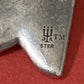 Preowned James Avery Retired Rare HTF Silver K Puffy Letter Pendant or Charm