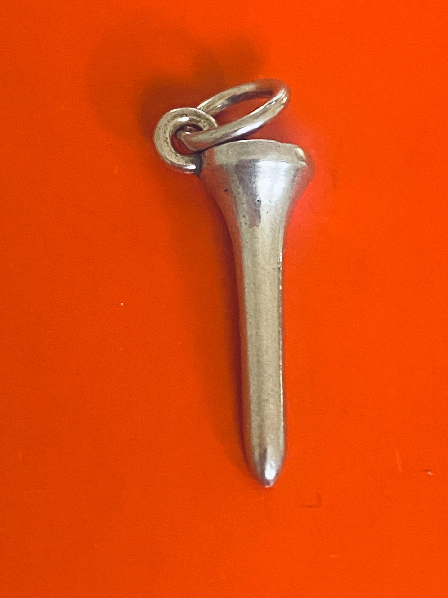 Preowned James Avery Retired Silver Golf Tee Charm