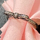 PANDORA Delicate Petite Bow w/ CZs Ring Size 7 190906CZ 925 ALE