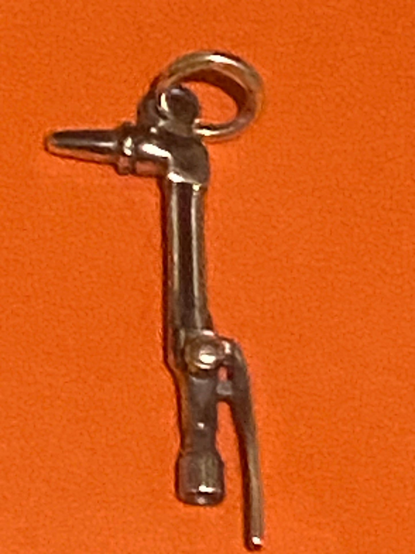 Preowned James Avery Retired RARE Vintage Welders Torch Silver Charm