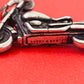 Preowned James Avery Retired Silver Motorcycle Charm