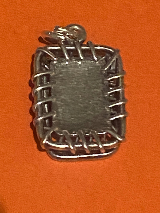 Preowned James Avery Retired Hard to Find Silver 3D Trampoline Charm