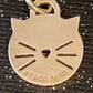 Preowned Return To Tiffany & Co Sterling Silver Kitten Cat Tag Charm