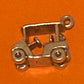 Preowned James Avery Retired Hard to Find 3D Silver Golf Cart Charm