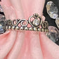 PANDORA My Princess Tiara Crown W/ CZ Ring Size 9 9190880CZ W