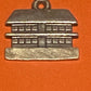 Preowned James Avery Retired Silver Cabin or Haunted House for Halloween Charm Bracelet