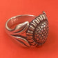 Preowned James Avery Retired Rare HTF SUNFLOWER Ring Size 8