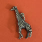 Preowned James Avery Retired Silver Giraffe Charm