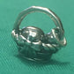 Preowned James Avery Silver RETIRED 🐣 Easter Basket With Eggs 🐣 Charm