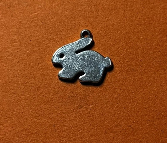 Preowned James Avery Retired Silver Bunny Charm
