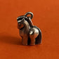 Preowned James Avery Retired HTF Sterling Silver 3D Trojan Horse Charm