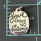 Brand New James Avery Retired Silver Love Knows No Distance Charm In Box