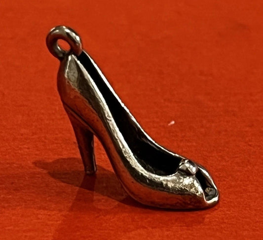 Preowned James Avery Retired Sterling Silver Open Toe High Heel Charm