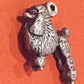 Preowned James Avery Retired Vintage Silver Poodle Charm