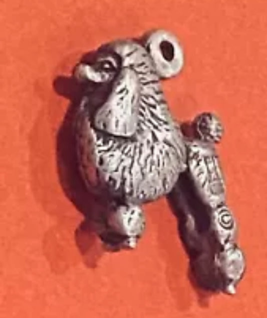 Preowned James Avery Retired Vintage Silver Poodle Charm