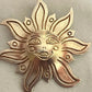 Preowned James Avery Retired RARE 14k Gold and Silver Sun Pendant