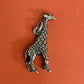 Preowned James Avery Retired Silver Giraffe Charm