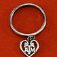 Preowned James Avery Retired Sterling Silver A&M Aggies Dangle Ring Size 8