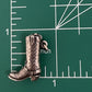 Preowned James Avery Retired Silver Western Boot Charm