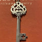 Preowned James Avery Retired Victorian Silver Key Pendant Conveyed From Brooch