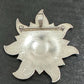 Preowned James Avery Retired RARE 14k Gold and Silver Sun Pendant