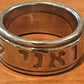Preowned James Avery Retired Gold and Silver Song of Solomon Ring Size 5.5