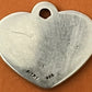 Preowned James Avery Retired Sterling Silver 2007 Year In Heart Charm