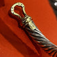Preowned David Yurman 18k Gold And Silver Cable Buckle Bracelet 7mm