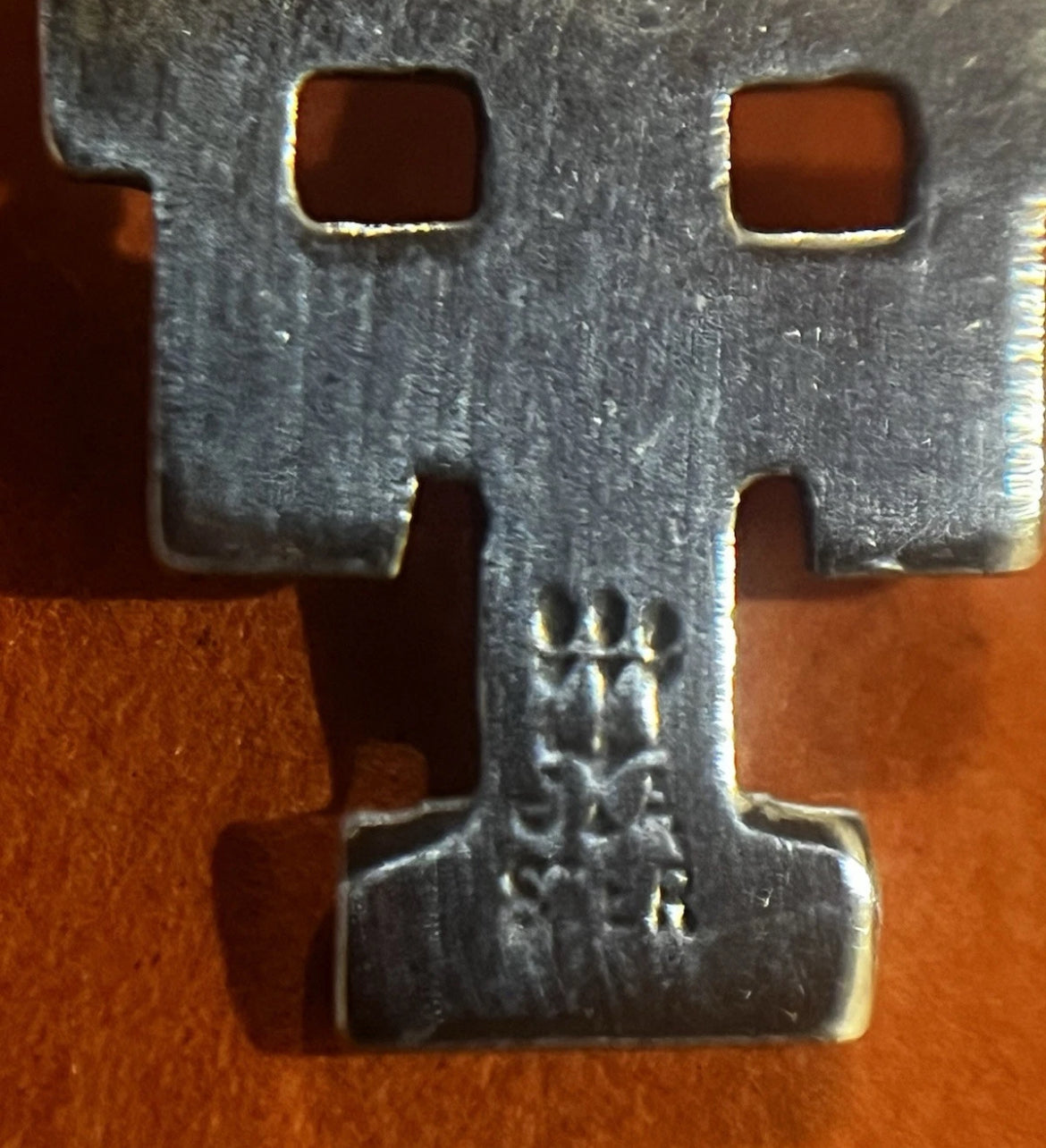 Preowned Vintage James Avery Retired Silver Texas Tech Charm