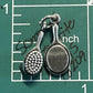 Preowned James Avery Retired Silver Brush And Mirror Charm Excellent Condition!