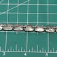 Preowned James Avery Retired Sterling Silver Square Shape Link Bracelet 7.5”