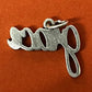 Preowned James Avery Retired Grace Script Charm