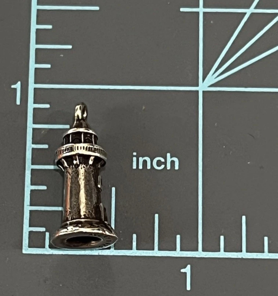 Preowned James Avery Retired Sterling Silver Lighthouse Charm
