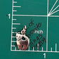 Preowned James Avery Retired Sterling Silver VINTAGE Cat Charm
