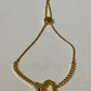 Brand New Swarovski Crystal Lovely bracelet Heart, White, Gold-Tone Plated