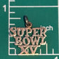 Pre Owned James Avery Retired RARE 1981 Super Bowl XV Raiders  vs Eagles Silver Charm