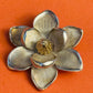 Pre Owned James Avery Retired 14k Gold And Silver Magnolia Blossom Flower Pendant