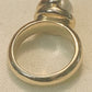 Pre Owned James Avery Retired 14k Gold Coil Pearl Ring Size 7 BEAUTIFUL