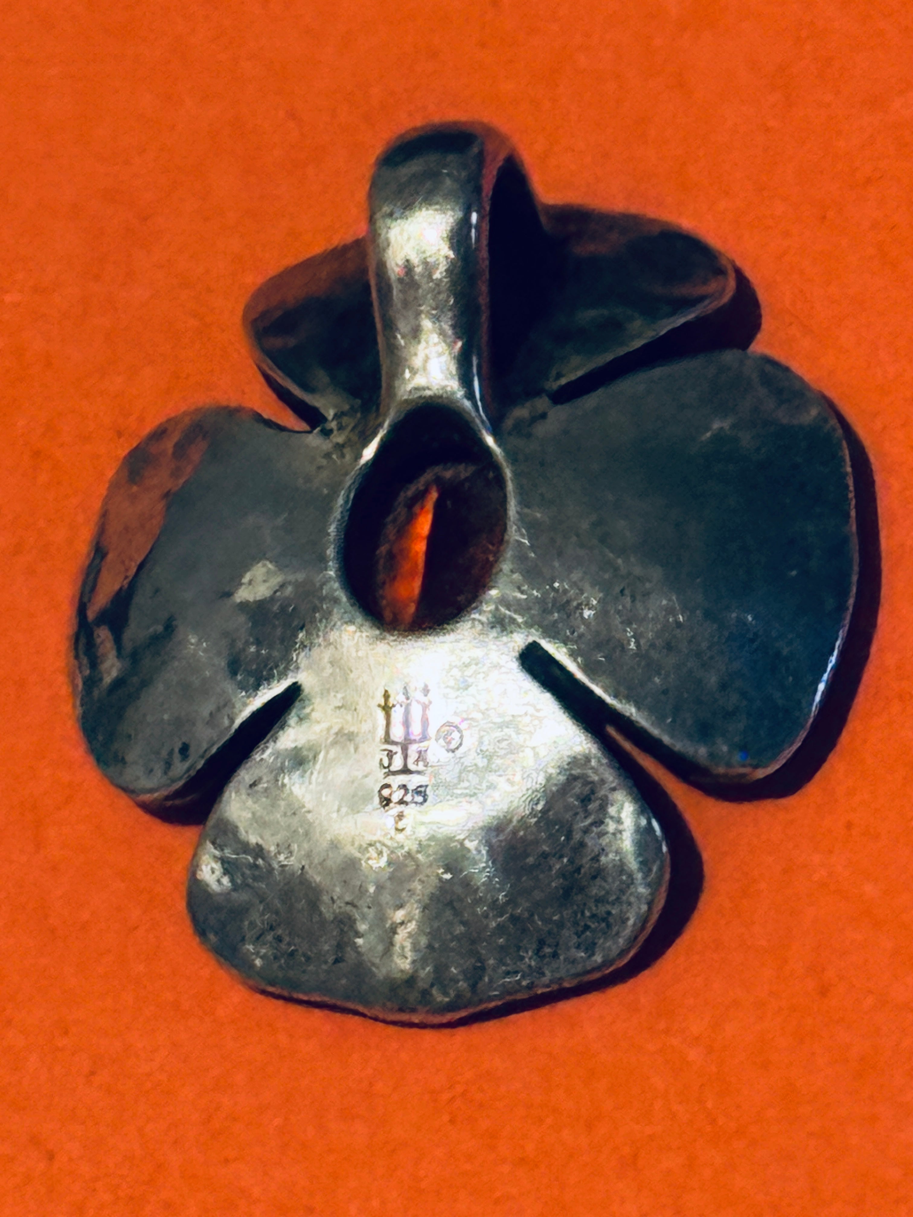 Retired James Avery factory Flower Pendant