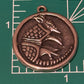 Pre Owned James Avery Retired Silver Armadillo Medallion Pendant