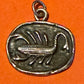 Pre Owned Vintage James Avery Retired RARE Silver Abstract Scorpio Zodiac Pendant Hard to Find!