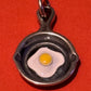 Brand New Brand New James Avery Retired Silver Sunny Side Egg Enamel Egg Charm