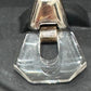 Vintage Rare Bayanihan Sterling Silver & Lucite Post Earrings 18.2g – Signed 925 – 1980s Modernist Statement Earrings