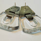 Vintage Rare Bayanihan Sterling Silver & Lucite Post Earrings 18.2g – Signed 925 – 1980s Modernist Statement Earrings