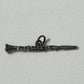 Pre Owned James Avery Retired Hard to Find Sterling Silver 3D Clarinet Charm