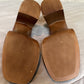 Steve Madden Perry Platform Loafers Cognac Brown Leather PERR02S1 Size 8