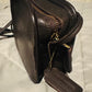 Vintage Brown Leather Coach Crossbody Bag